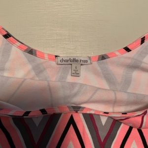 Sexy pink bodycon dress